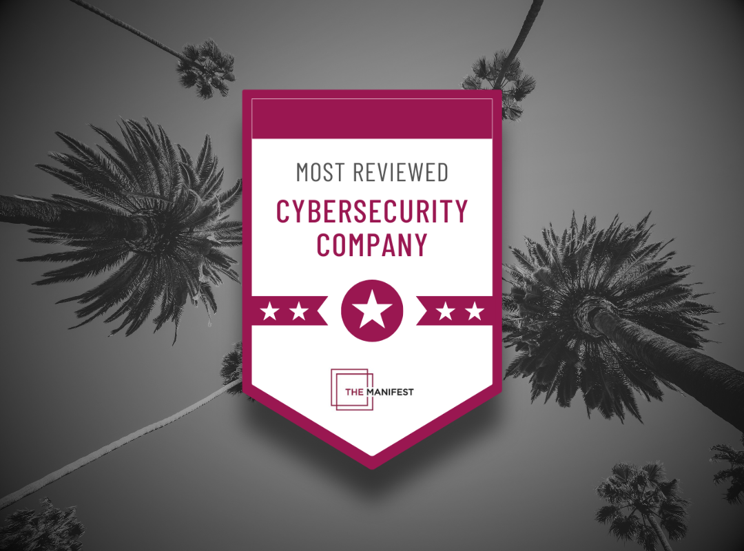 We Solve Problem's Manifest Award for being One of the Most Reviewed Cybersecurity Company in Los Angeles